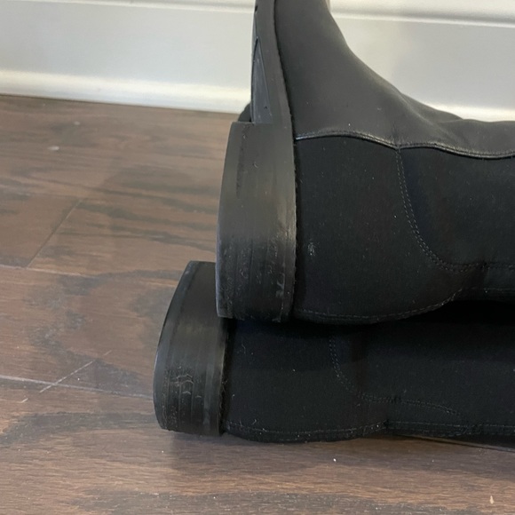 STUART WEITZMAN 5050 NAPPA LEATHER BACK STRETCH OTK BOOTS SIZE 6 - Picture 13 of 16